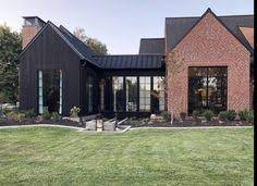I'll be doubling the house (addition will be a lack of counters and a small sink window motivate a new york couple to update their kitchen to add space. 47 Brick Exterior W Black Windows Ideas In 2021 Brick Exterior Brick House Exterior