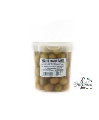 Un tesoro alimentare tutto italiano, diverso dalle altre sotto molteplici aspetti, quali dimensioni, volume, consistenza e un sapore intenso e deciso. Olive Baresane Gift Idea