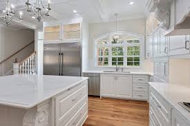 Then they will be a lot pricey should you purchase the cabinets in the branded shops. Neutral Marble Kitchen Inspiration Kitchen Island White Cabinets Modern Luxe Kitchen Inspirat Marble Kitchen Inspiration Kitchen Inspirations Kitchen Marble