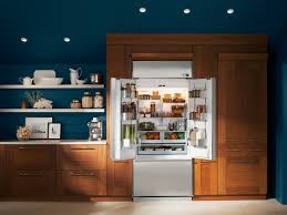 Ge monogram is general electric's premium range of home appliances, which make your kitchen and cleaning experiences even more convenient and better looking. Luxurious Materials Define Ge S First Monogram French Door Built In Refrigerator Business Wire