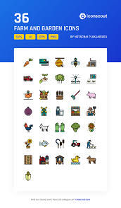 Download Farm And Garden Icon Pack Available In Svg Png Eps Ai Icon Fonts With Images Icon Pack Icon Icon Font