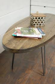 Oval Coffee Table Round Coffee Table Industrial Coffee Etsy Wood Table Rustic Coffee Table Oval Coffee Tables