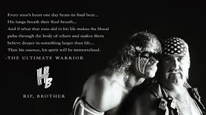 It is never wrong to fight for what is. Hulk Hogan Ultimate Warrior Quotes Quotesgram