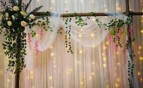Nothing ties a theme together or sets the mood for celebration like decorations do. Amazon Com White Tulle Backdrop Curtain For Wedding Baby Shower Birthday Party Bridal Shower Photo Booth Gender Reveal Backdrop Background Decoration 2 Panels 5 Ft X 7 Ft Home Kitchen