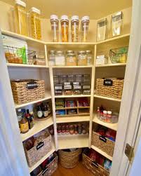 Loko corner storage cabinet, corner hutch cabinet with shutter doors and adjustable shelf for bathroom, living room, dining room or kitchen, 23.5 x 11 x 68 inches (white) $169.99 $ 169. The Top 49 Pantry Shelving Ideas Home Organization Ideas