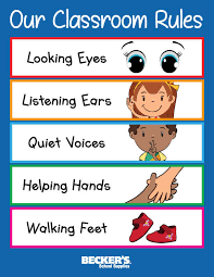 Applying these classroom rules as part of classroom routines can make a positive impact on the student behaviour over the time. Preschool Classroom Rules Becker S School Supplies