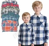 Bangladesh Boys And Teens Long Sleeves Plaid Check Flannel ...