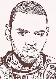 100% free coloring page of chris brown. Pin By Jessica Mccain On Https 1 Dumitru Onoico Pixels Com Chris Brown Art Chris Brown Drawing Brown Artwork
