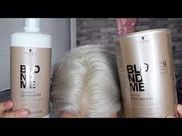 However, that is not all that this kit does. Schwarzkopf Blondme Bleach Review Demo Achieve White Hair Youtube