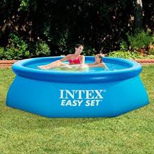 Piscina Easy Set 244x76 Cm Piscina Intex Piscinas Portatiles Piscina Sobre Tierra
