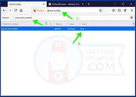 How To Enable Javascript In The Firefox Browser Javascript Browser Firefox