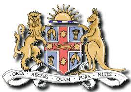 New south wales parliament house, australia new south wales parliament building was originally the chief surgeon's quarters of the second sydney hospital and dates from the early 1800s. New South Wales Coat Of Arms