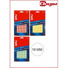 Check spelling or type a new query. Etiqueta Apli 2742 8 Hojas Redonda 19 Mm Amarillo Www Chuzos Es