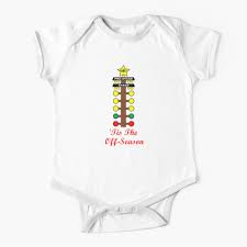 Christmas Tree Drag Racing Inspired Baby One Piece By Shiftshirts Redbubble