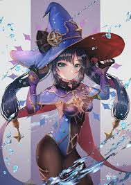Video game characters, genshin impact, klee (genshin impact). Anime Girls Genshin Impact Mona Genshin Impact Ass Hotate Chan Hd Wallpaper Wallpaperbetter