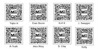 Pop your 3ds sd card into your computer and upload the qr code that you can now share with the while displaying your qr code is sufficient enough for other 3ds owners to add your mii to their. Wwe 3ds Qr Codes 4 By Joey368 On Deviantart