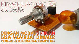 Skema rangkaian dimmer sederhana skema rangkaian sumber itcxgresida.blogspot.com. Membuat Dimmer Pengatur Cahaya Lampu 5v 12v Dc Dengan Modal 3 Ribuan Youtube
