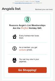 Angie S List Sent 12 4 13 The Best Gift You Haven T Given Yet The Rise Of The Small Screens Is Us Email Design Email Marketing Design Create Email