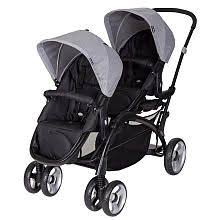 Baby Trend Sit N Stand Snap Fit Double Stroller Morning Mist Baby Trend Stroller Stroller Baby Strollers