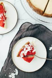 Veganer Joghurt Raw Cheesecake Mit Himbeersauce Vegane Vibes Rezept Veganer Joghurt Himbeersauce Himbeeren
