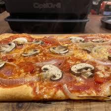 Schnelle Pizza Im Optigrill Snacking Baking Essen Gerichte Kontaktgrill Rezepte Rezepte