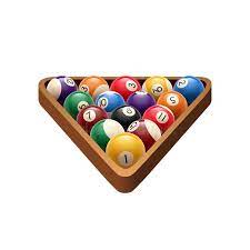 Keep the race small enough so it doesn't keep people in your pool hall after closing time. Pool Billiards Balls In Triangle Vector Game Icon Stock Vector Illustration Of Sign Number 111636314