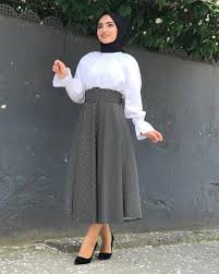 Image May Contain 1 Person Standing Hijab Fashion Muslim Fashion Fashion