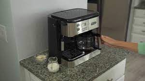 At the maximum level of water hardness, the delonghi ec680 m dedica requires descaling approximately every 200 servings. Delonghi Combination Coffee And Espresso Machine Hsn Youtube