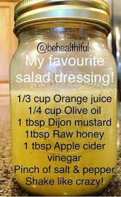 Great Refreshing Dressing Vegan If You Swap Honey For Agave Homemade Salads Refreshing Salad Salad Dressing Recipes