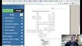 Check spelling or type a new query. Google Sheets Crossword Creator Youtube