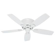Get free shipping on qualified hunter, white, 52 in. Hunter 48 Sea Wind Outdoor Low Profile Ceiling Fan With Pull Chain Damp Rated Overstock 9098688