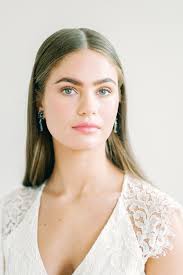 A gentle, beautiful bridal inspiration shoot. Silk and lace wedding gowns  styled with pops of blue. — Kate Beaumont