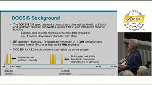 Docsis stands for data over cable service interface specification. Docsis 3 1 An Overview Youtube