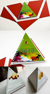 Triangular Desk Calendar Creative Calendar Desk Calendar Design Calendar Design