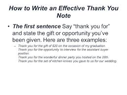 Simply bookmark these thank you notes. How To Write An Effective Thank You Note For Any Occasion Ppt Download