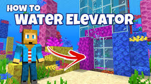 It's found in the nether, and when placed underwater creates a lifting bubble stream. Water Elevator Minecraft Tutorial Easy Fix Minecraft Soul Sand Elevator Youtube