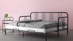 If you like the style, you can combine it with other furniture in the hemnes series. Ikea Fyresdal Daybed With 2 Mattresses Youtube