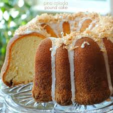 Pina Colada Pound Cake Pound Cake Recipes Desserts Cake Recipes