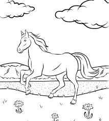 Free horse coloring pages for download (pdf) one of the most popular printable coloring pages are the ones that feature horses and i completely understand the draw. Free Printable Horse Coloring Pages For Kids Drawing With Crayons