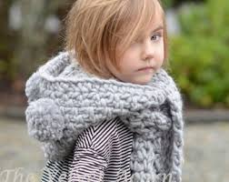 Crochet Pattern-the Zolta Hooded Scarf (12/18 Months, Toddler, Child, Teen,  Adult Sizes)