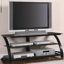 Buy glass metal tv stand and get the best deals at the lowest prices on ebay! Black Tempered Glass Metal Base Modern Tv Stand W Shelves