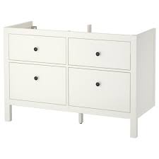 Hemnes Sink Cabinet With 4 Drawers White 47 1 4 Ikea In 2020 Ikea Sink Cabinet Hemnes Ikea Hemnes