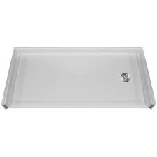 Create an allowance for the drain assembly. Shower Pans Tile Over Shower Pans Ada Shower Pan