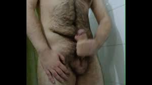 Gay chubby bear jerks off and cums in shower - XVIDEOS.COM