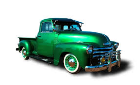 Image result for Medium Chrome Green 1950 Truck
