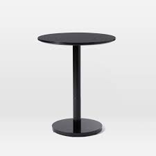 Chroma Bistro Table Black In 2020 Marble Bistro Table Bistro Table Round Marble Dining Table