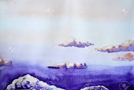 Cloud tutorial by akubakaarts on deviantart painting lessons, painting tips, . Drawing Of Bright Purple Sky Violet Clouds Picture Contains Interesting Idea Evokes Emotions Aesthetic Pleasure Canvas Stretched On A Stretcher Oil Natural Paints Concept Art Painting Texture Stock Photo Picture And Royalty