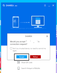 Both devices should be automatically connected. How To Find Qr Code In Shareit In Android