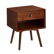 By chris marshall • sep 7, 2016. Greenberg Mid Century Modern Multi Storage Solid Wood Nightstand Walnut Saracina Home Target