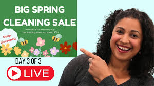 Day 3 of LIVE Spring Clean Out Sale!! March 28, 2024